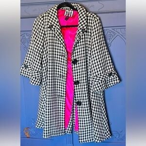 Forever 21 Houndstooth  Jacket Y2K